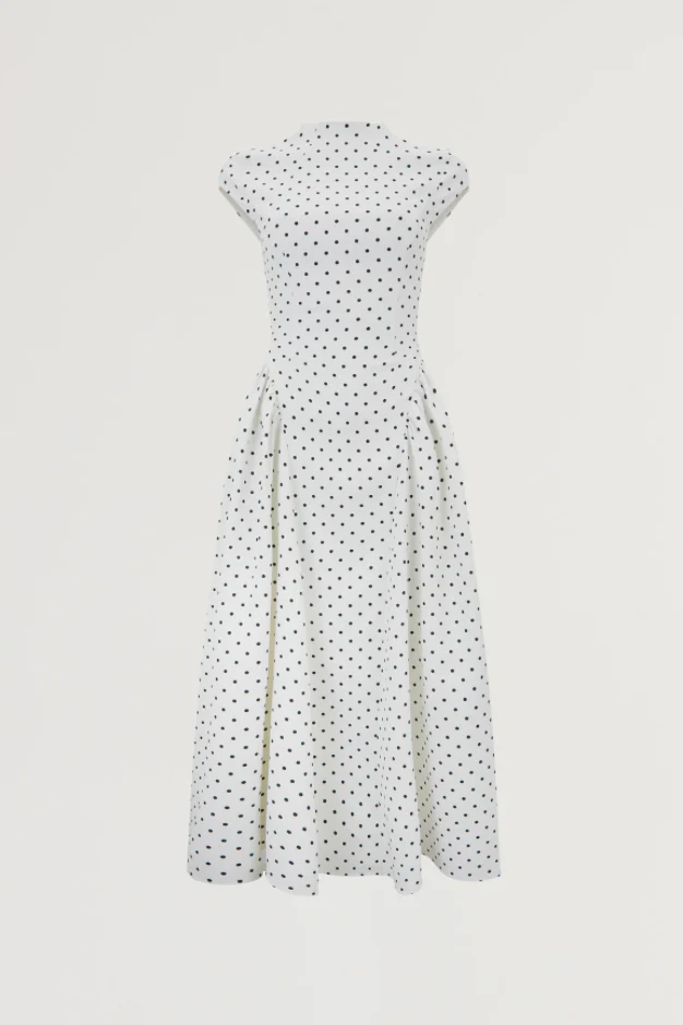 Cap Sleeve Midi Dress - Image 6