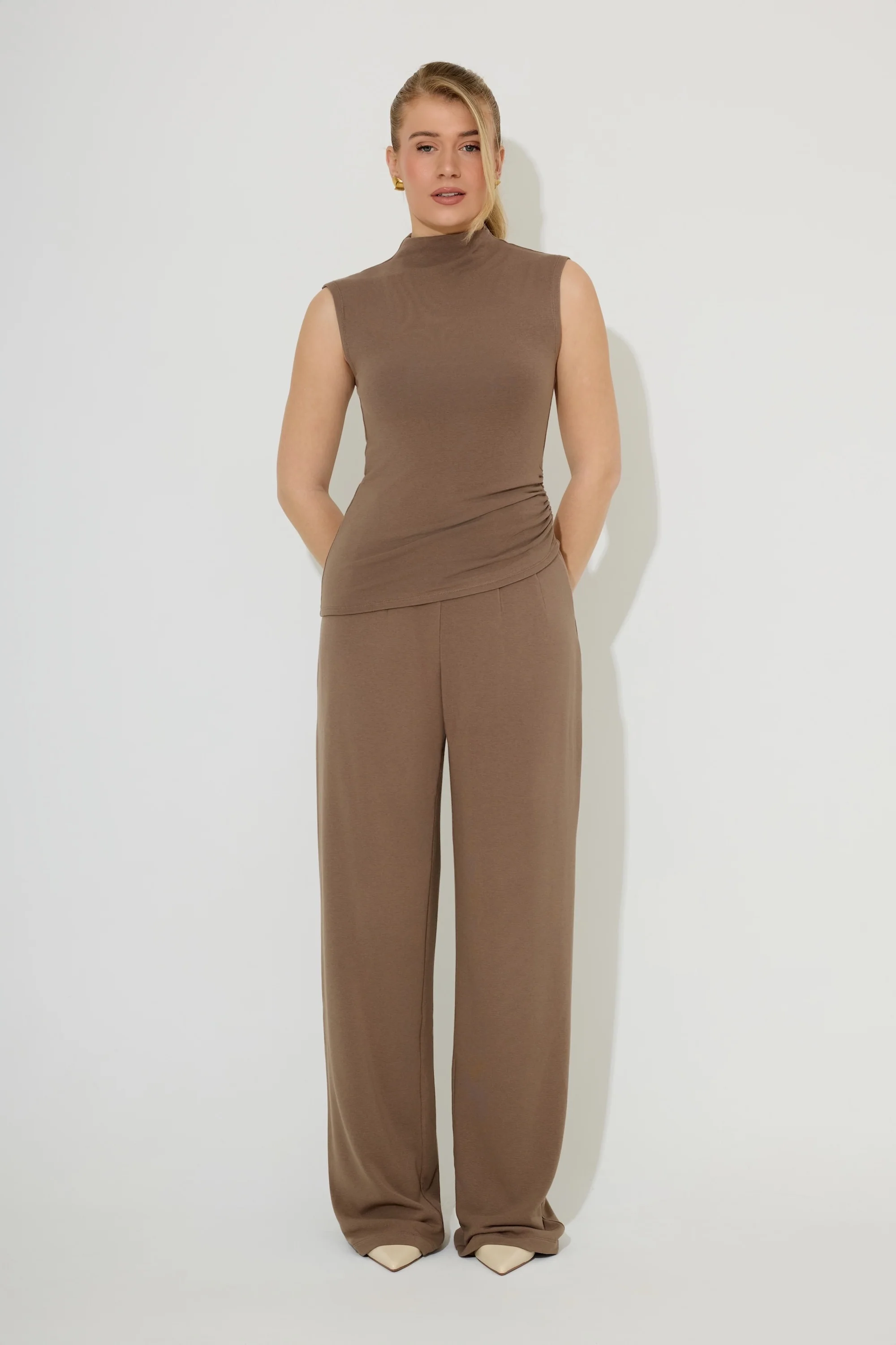 Cotton Mix Jersey Top - Image 2