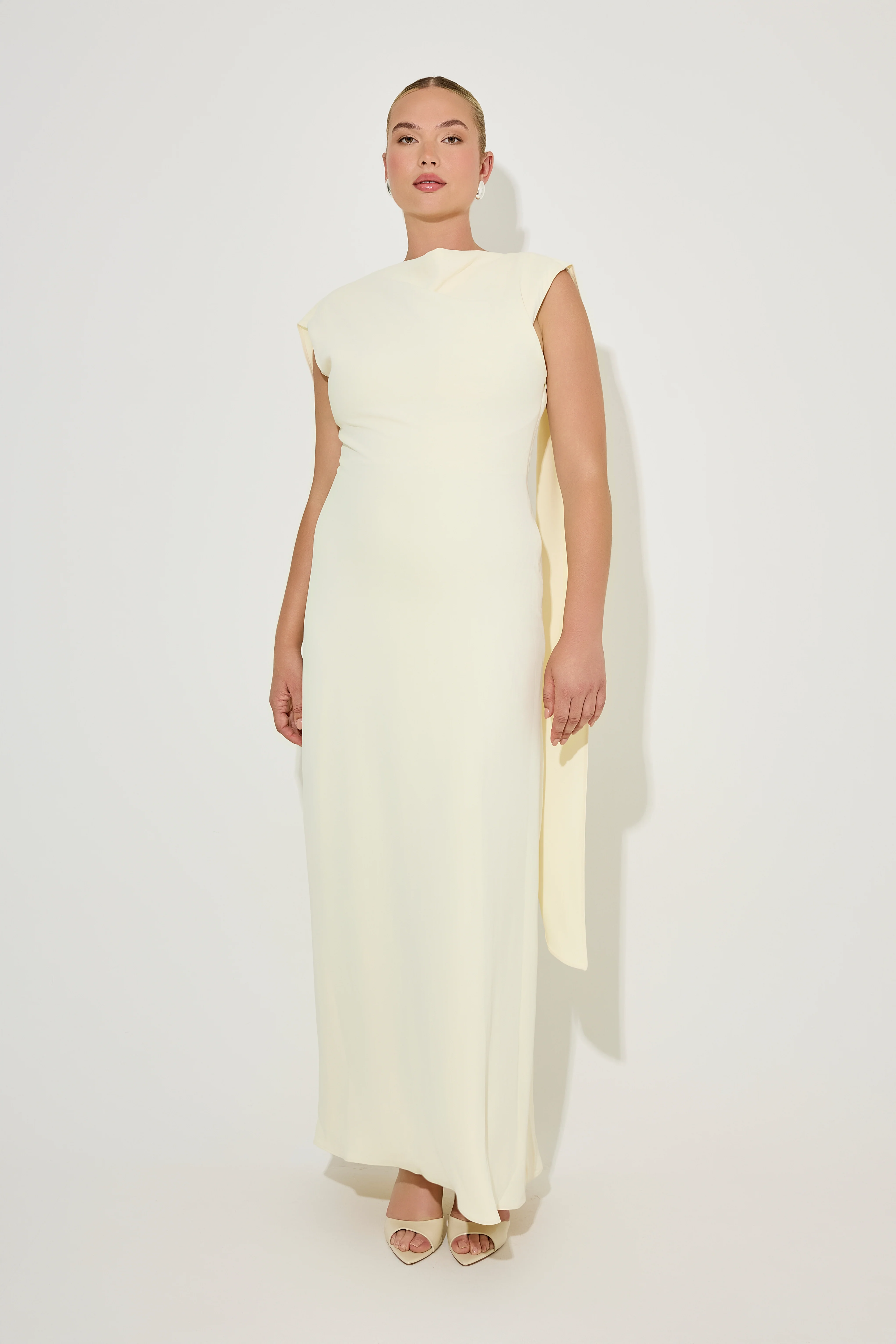 Drape Maxi Dress