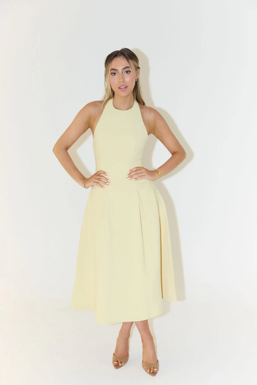 Hem Midi Dress