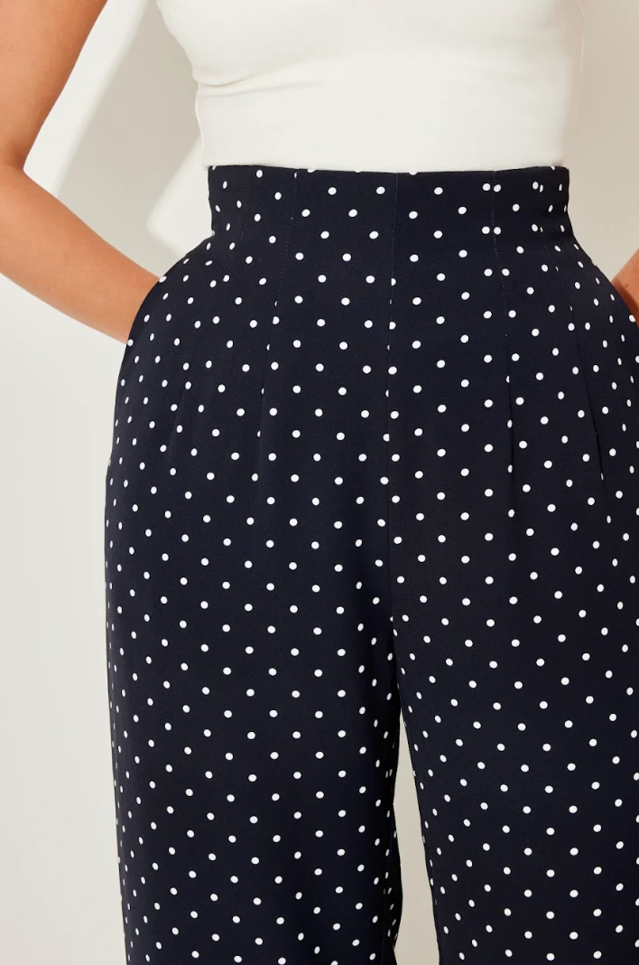 Polka Dot Wide Legs - Image 2