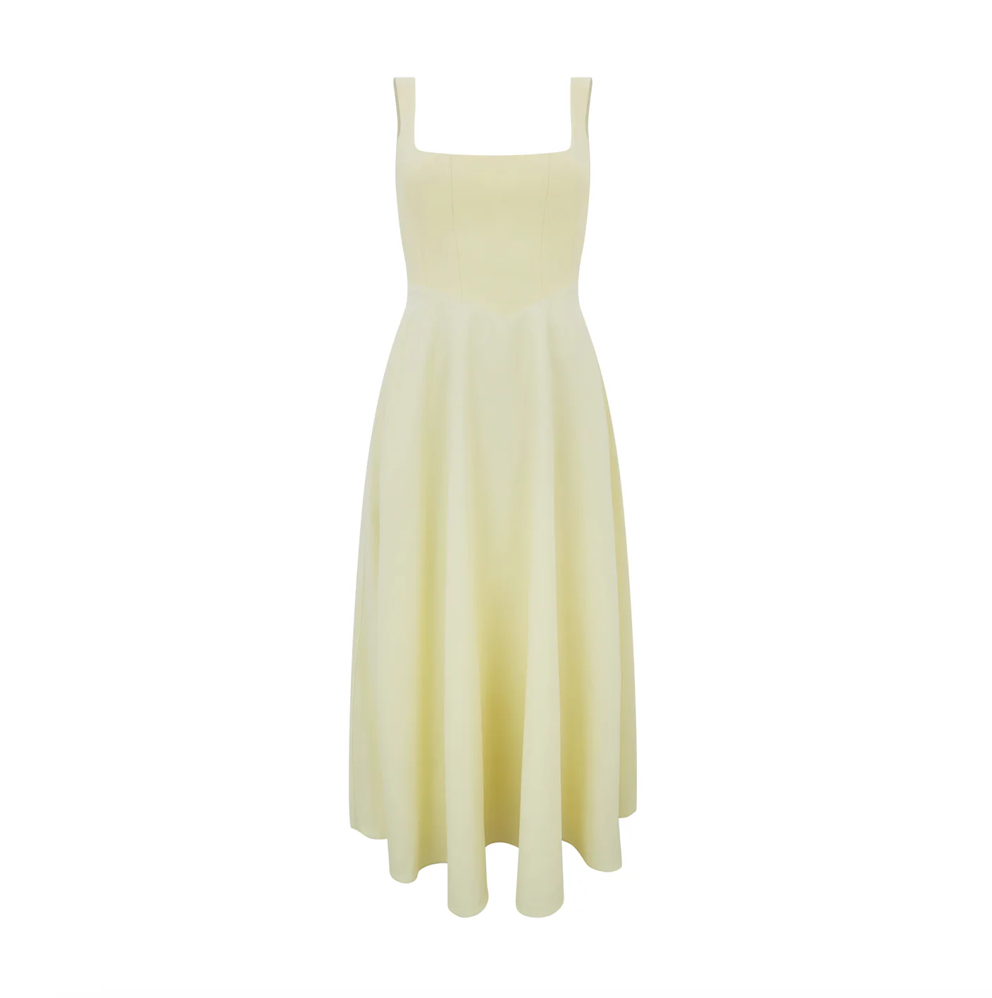 Square Neck Midi Dress - Image 5