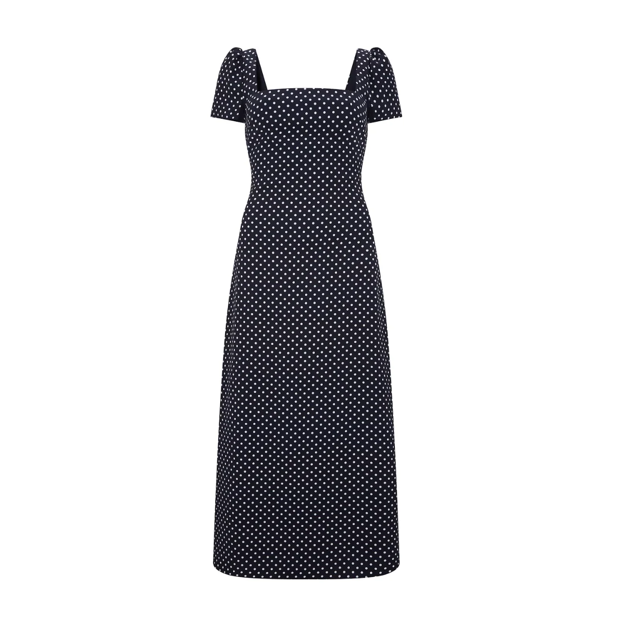 Square Neck Slip Midi Dress - Image 5