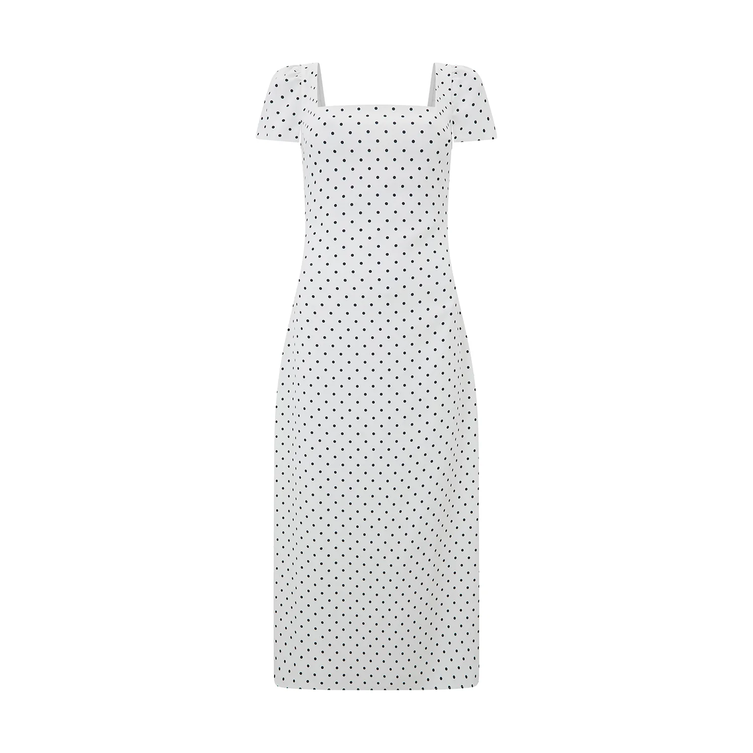 Square Neck Slip Midi Dress - Image 6