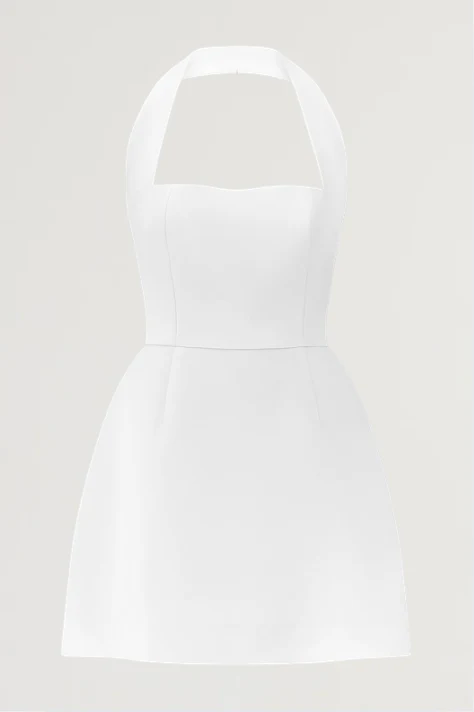 Structured Mini Dress - Image 6