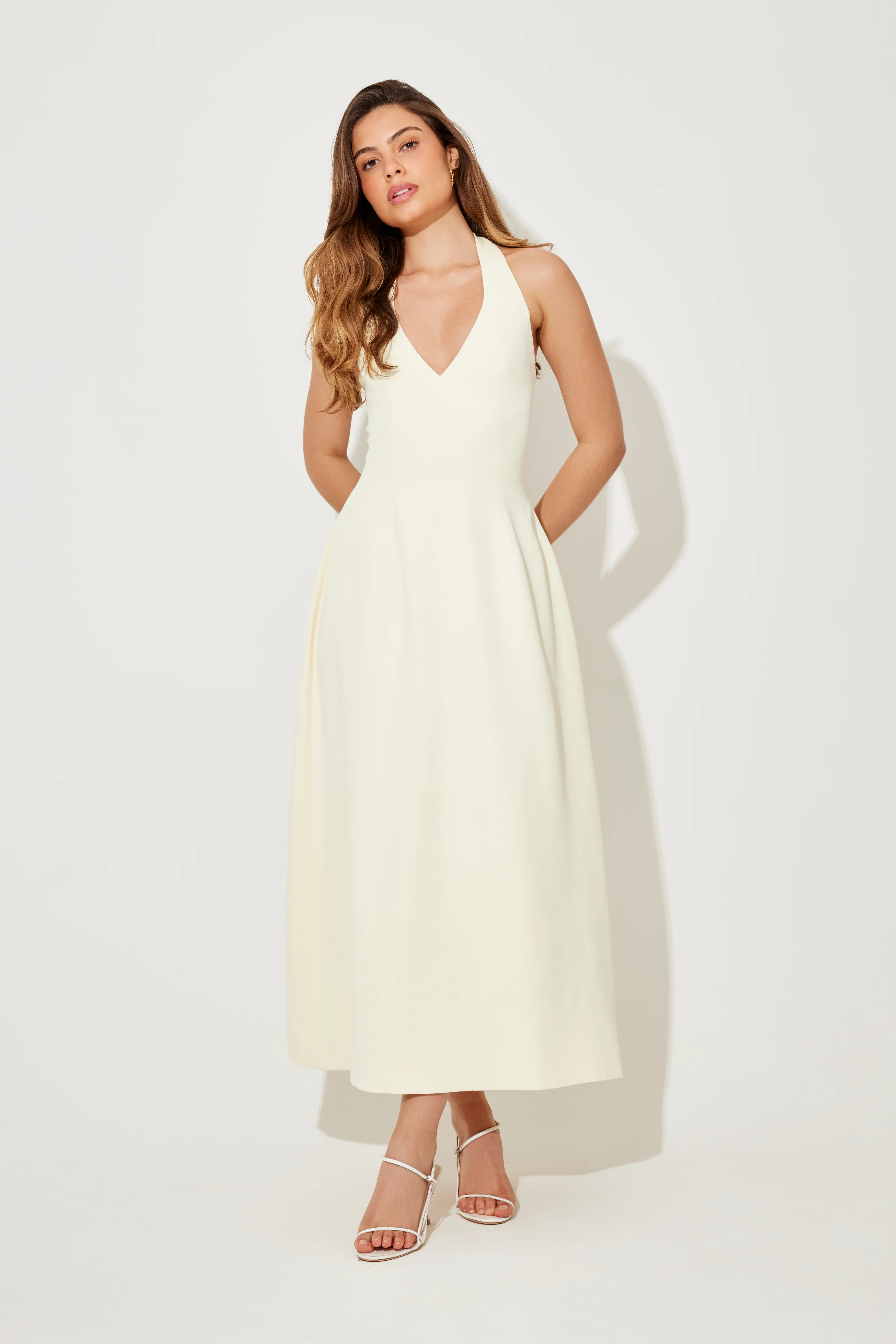 Volume Midi Dress