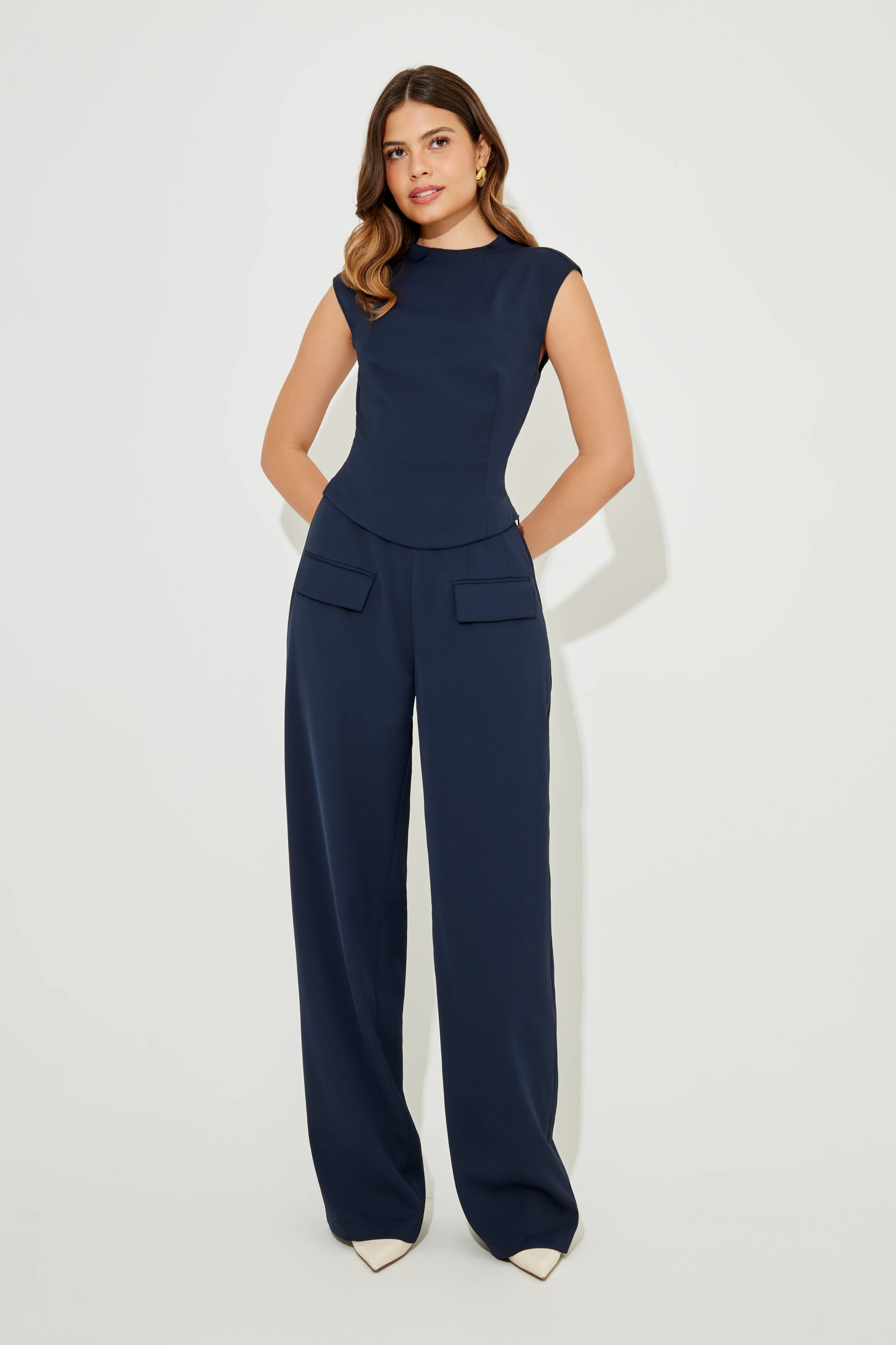 Wide Leg Trousers