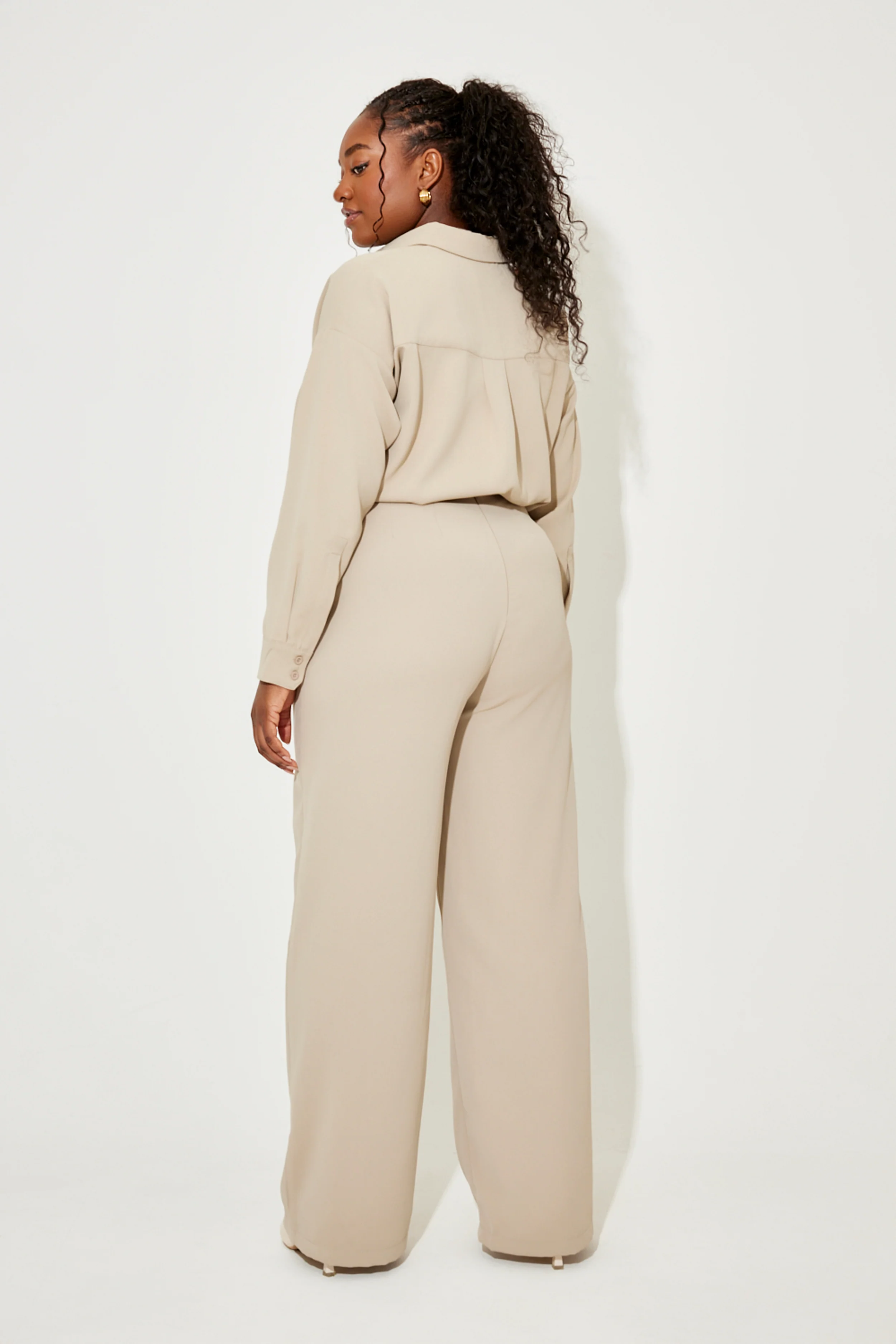 Wide Leg Trousers - Image 2